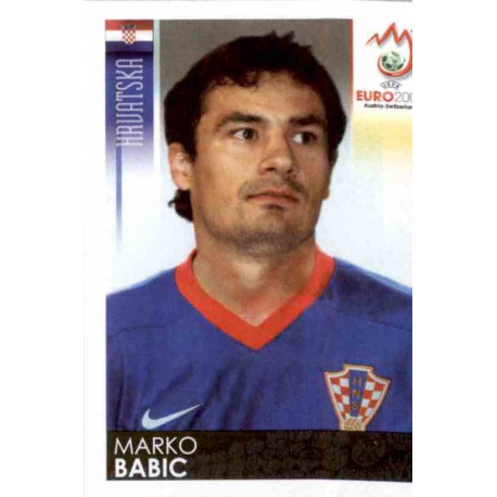 Marko Babic Croatia 189 Panini Uefa Euro 2008 Austria Switzerland