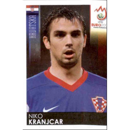 Niko Kranjcar Croatia 193 Panini Uefa Euro 2008 Austria Switzerland