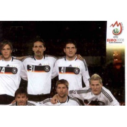 Team Photo 2 Germany 204 Panini Uefa Euro 2008 Austria Switzerland