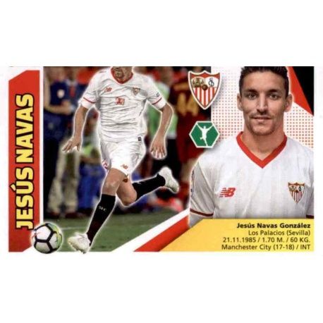 Jesús Navas Sevilla UF34 Ediciones Este 2017-18