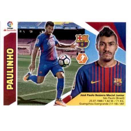 Paulinho Barcelona UF35 Ediciones Este 2017-18
