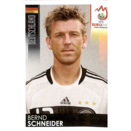Bernd Schneider Germany 216 Panini Uefa Euro 2008 Austria Switzerland