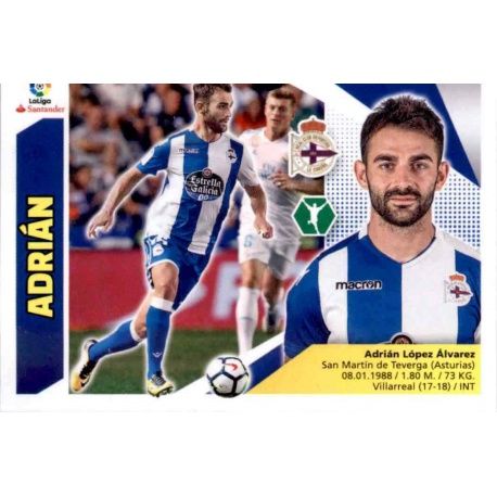 Adrián Deportivo UF36 Ediciones Este 2017-18