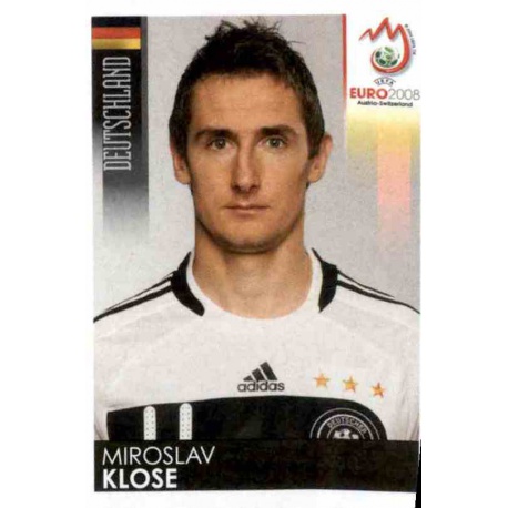 Miroslav Klose Germany 225 Panini Uefa Euro 2008 Austria Switzerland