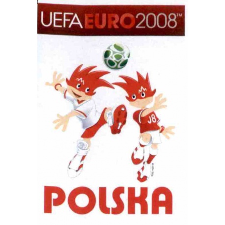 Poland Mascot 228 Panini Uefa Euro 2008 Austria Switzerland