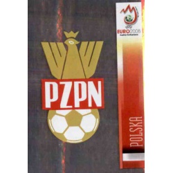 Escudo Poland 233 Panini Uefa Euro 2008 Austria Switzerland