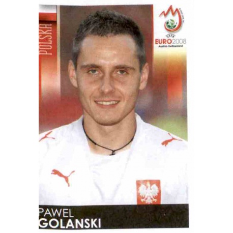 Pawel Golanski Poland 240 Panini Uefa Euro 2008 Austria Switzerland