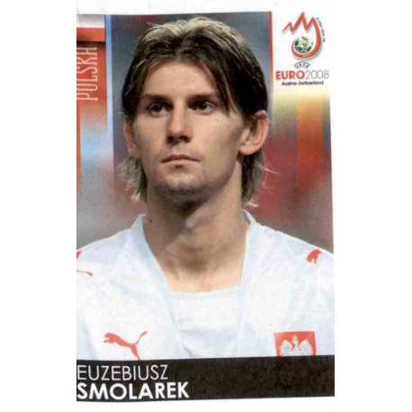 Euzebiusz Smolarek Poland 247 Panini Uefa Euro 2008 Austria Switzerland