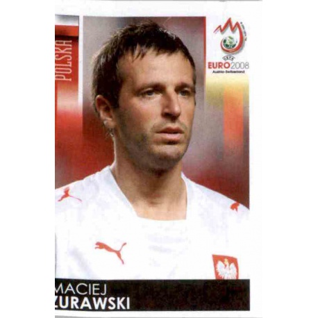 Maciej Zurawski Poland 251 Panini Uefa Euro 2008 Austria Switzerland