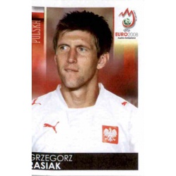 Grzegorz Rasiak Poland 252 Panini Uefa Euro 2008 Austria Switzerland