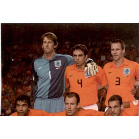 Team Photo 1 Holland 255 Panini Uefa Euro 2008 Austria Switzerland