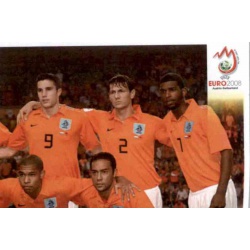 Team Photo 2 Holland 256 Panini Uefa Euro 2008 Austria Switzerland