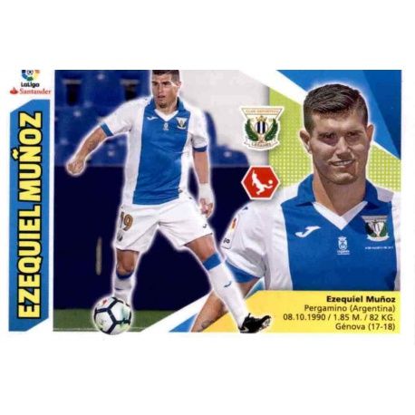 Ezequiel Muñoz Leganés UF40 Ediciones Este 2017-18