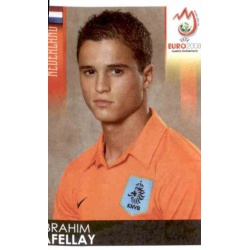 Ibrahim Afellay Holland 267 Panini Uefa Euro 2008 Austria Switzerland