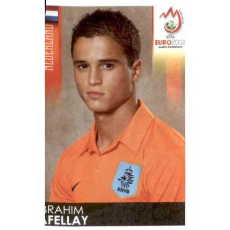 Ibrahim Afellay Holland 267 Panini Uefa Euro 2008 Austria Switzerland