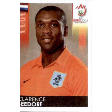 Clarence Seedorf Holland 270 Panini Uefa Euro 2008 Austria Switzerland