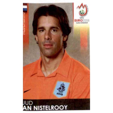 Ruud Van Nistelrooy Holland 274 Panini Uefa Euro 2008 Austria Switzerland