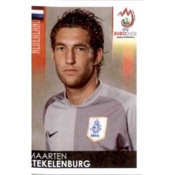 Maarten Stekelenburg Holland 277 Panini Uefa Euro 2008 Austria Switzerland