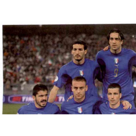 Team Photo 1 Italy 281 Panini Uefa Euro 2008 Austria Switzerland