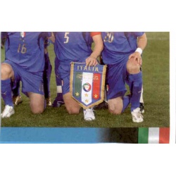 Team Photo 4 Italy 284 Panini Uefa Euro 2008 Austria Switzerland
