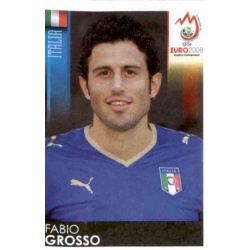 Fabio Grosso Italy 291 Panini Uefa Euro 2008 Austria Switzerland