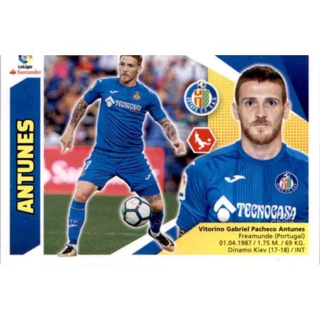 Antunes Getafe UF43 Ediciones Este 2017-18