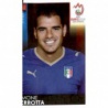 Simone Perrotta Italy 296 Panini Uefa Euro 2008 Austria Switzerland