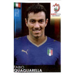 Fabio Quagliarella Italy 300 Panini Uefa Euro 2008 Austria Switzerland