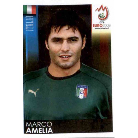 Marco Amelia Italy 305 Panini Uefa Euro 2008 Austria Switzerland