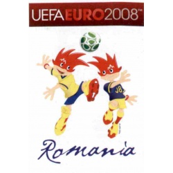 Romania Mascota 306 Panini Uefa Euro 2008 Austria Switzerland