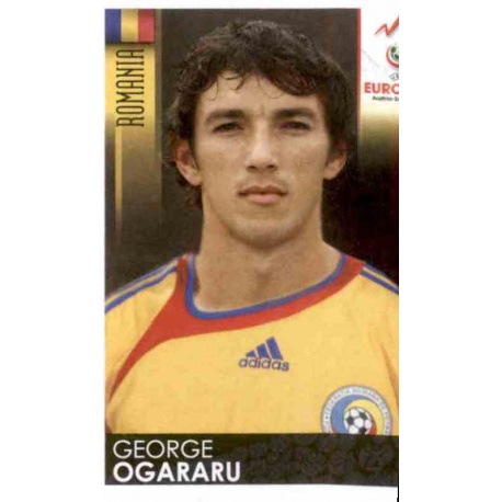 George Ogararu Romania 313 Panini Uefa Euro 2008 Austria Switzerland