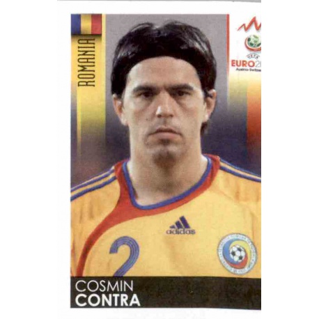 Cosmin Contra Romania 316 Panini Uefa Euro 2008 Austria Switzerland