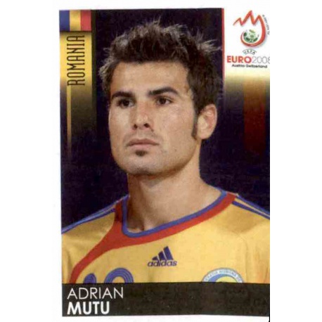 Adrian Mutu Romania 327 Panini Uefa Euro 2008 Austria Switzerland