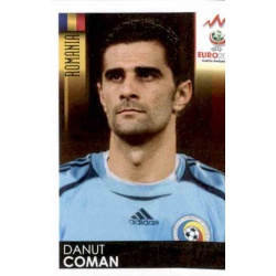 Danut Coman Romania 331 Panini Uefa Euro 2008 Austria Switzerland