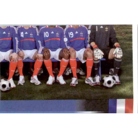 Team Photo 4 France 336 Panini Uefa Euro 2008 Austria Switzerland