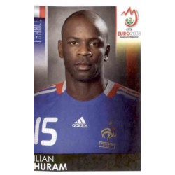 Lilian Thuram France 339 Panini Uefa Euro 2008 Austria Switzerland