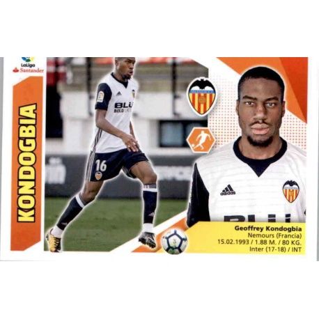 Kondogbia Valencia UF48 Ediciones Este 2017-18