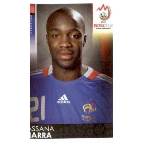 Lassana Diarra France 345 Panini Uefa Euro 2008 Austria Switzerland