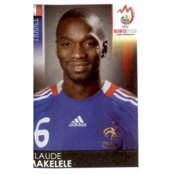 Claude Makelele France 346 Panini Uefa Euro 2008 Austria Switzerland
