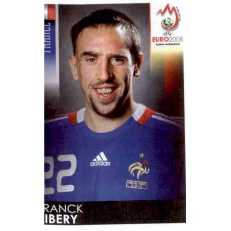 Franck Ribery France 351 Panini Uefa Euro 2008 Austria Switzerland