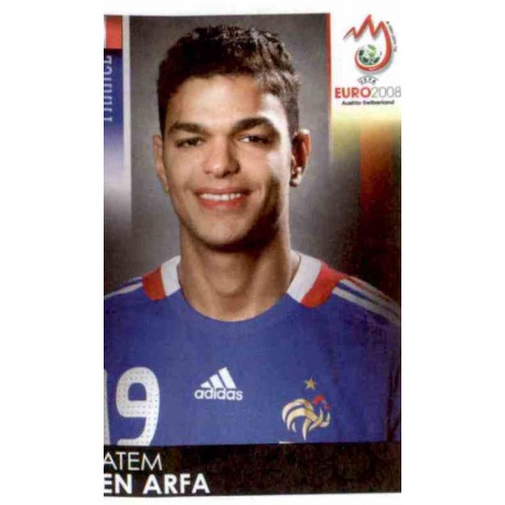 Hatem Ben Arfa France 352 Panini Uefa Euro 2008 Austria Switzerland