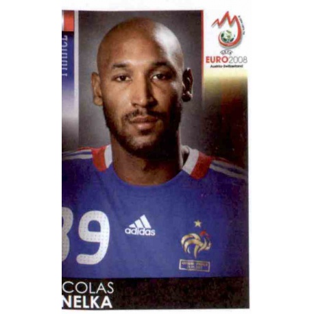 Nicolas Anelka France 356 Panini Uefa Euro 2008 Austria Switzerland