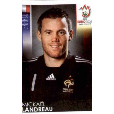 Mickaël Landreau France 357 Panini Uefa Euro 2008 Austria Switzerland