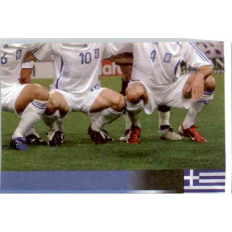 Team Photo 4 Greece 362 Panini Uefa Euro 2008 Austria Switzerland