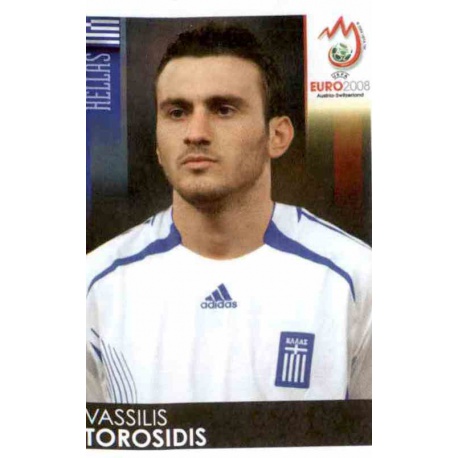 Vassilis Torosidis Greece 371 Panini Uefa Euro 2008 Austria Switzerland