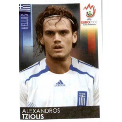 Alexandros Tziolis Greece 372 Panini Uefa Euro 2008 Austria Switzerland