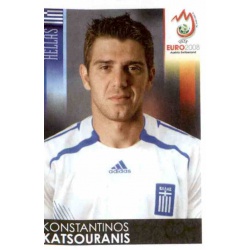 Konstantinos Katsouranis Greece 375 Panini Uefa Euro 2008 Austria Switzerland
