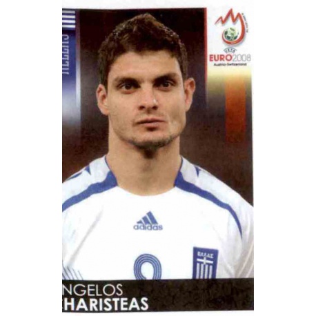 Angelos Charisteas Greece 382 Panini Uefa Euro 2008 Austria Switzerland