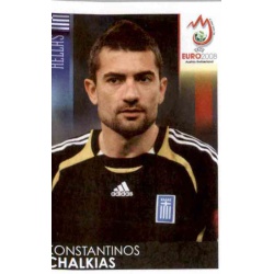 Konstantinos Chalkias Greece 383 Panini Uefa Euro 2008 Austria Switzerland