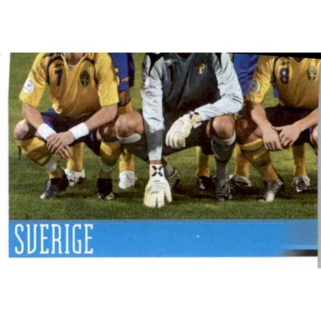 Team Photo 3 Sweden 387 Panini Uefa Euro 2008 Austria Switzerland